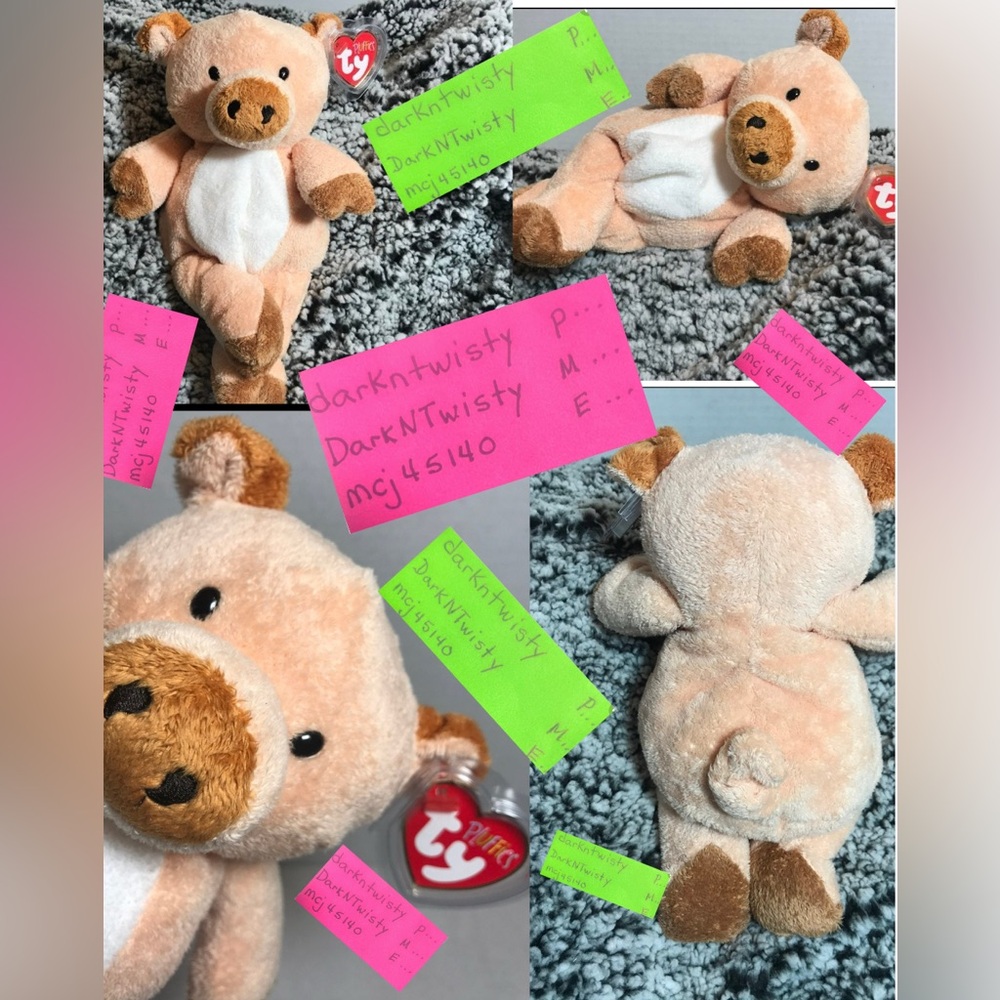 Ty Pluffies Corkscrew MINT W TAG PROTECTOR AS SEEN ON BABY EINSTEIN! - Picture 3 of 16